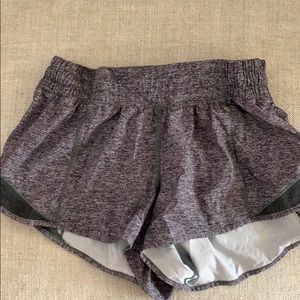 Grey hotty hot shorts